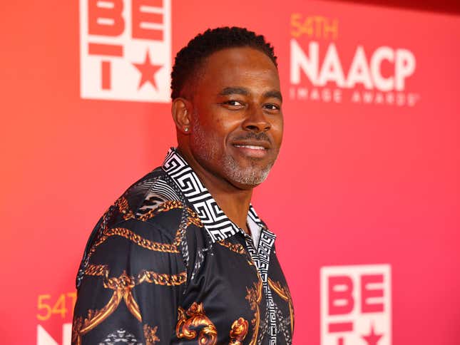  Lamman Rucker attends the 54th NAACP Image Awards on February 25, 2023 in Pasadena, California.